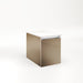 Cartesian 12-1/8" x 15" x 18-3/4" slim drawer vanity in satin bronze with slow-close full drawer and selectable night light in 2700K/4000K temperature (warm/cool light)