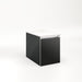 Cartesian 12-1/8" x 15" x 18-3/4" slim drawer vanity in matte black with slow-close full drawer and selectable night light in 2700K/4000K temperature (warm/cool light)
