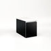 Cartesian 12-1/8" x 15" x 21-3/4" slim drawer vanity in black with slow-close full drawer and selectable night light in 2700K/4000K temperature (warm/cool light)