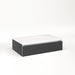 Cartesian 30-1/8" x 7-1/2" x 18-3/4" slim drawer vanity in smoke screen with slow-close full drawer and no night light