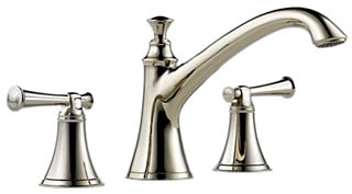 Brizo Baliza: Roman Tub Trim - Less Handles