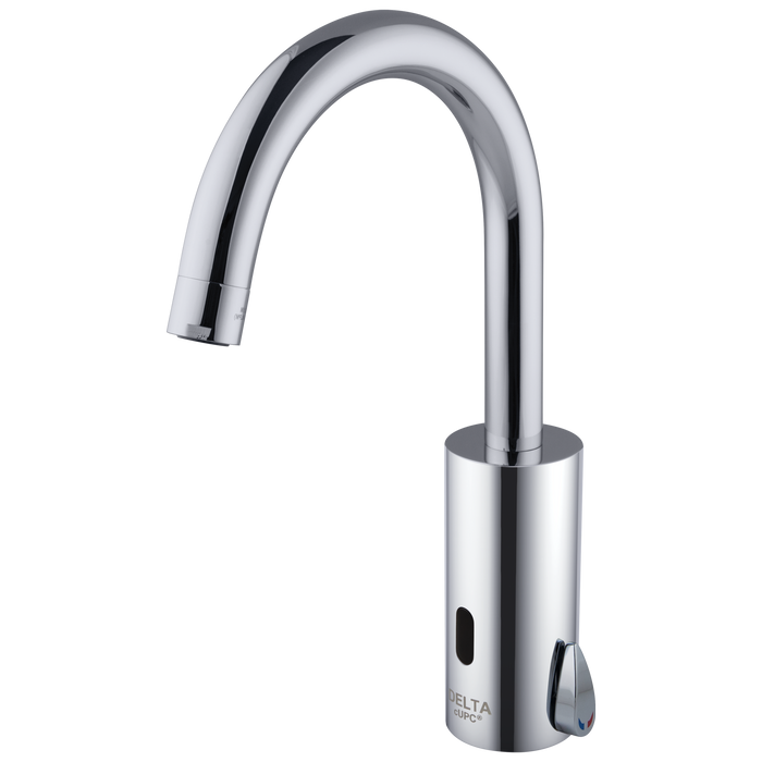 Commercial DEMD: Battery Operated Electronic Faucet with Above Deck Mixer