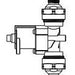 Commercial 063257A 3/4" Solenoid w/adaptors for 3/8" compression