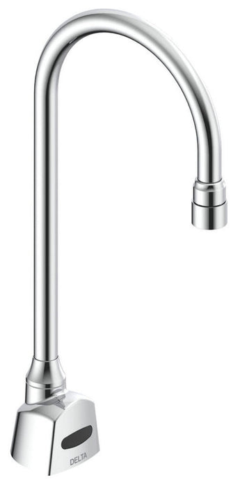 Delta Commercial 1500T Series:1500T3320 Single Hole Hardwire Electronic Basin Faucet with Gooseneck Spout