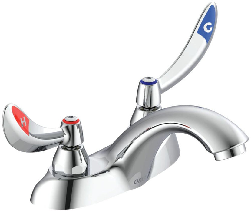 Commercial 21C 21C134 Two Handle Centerset Lavatory Faucet - Less Pop-Up