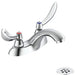 Commercial 21C 21C424 Two Handle Centerset Lavatory Faucet with Grid Strainer