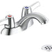 Commercial 21C 21C453 Two Handle Centerset Bathroom Faucet with Grid Strainer
