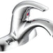 Commercial 22C 22C101 Single Handle Centerset Bathroom Faucet - Less Pop-Up