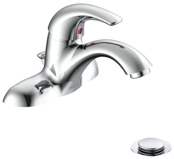Commercial 22C 22C301 Single Handle Centerset Bathroom Faucet