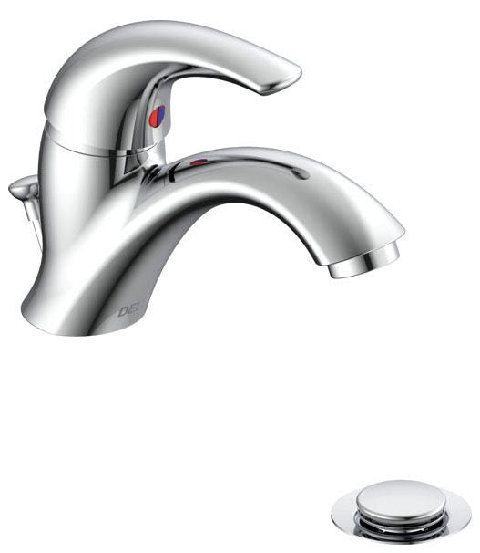 Commercial 22C 22C831 Single Handle Single Hole Bathroom Faucet