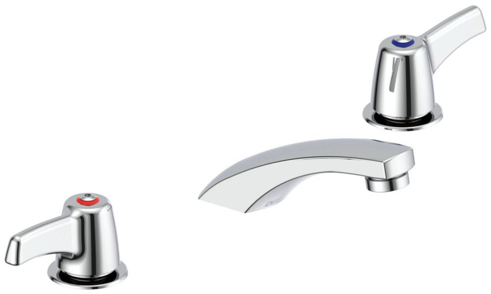 Commercial 23C1 23C333 Two Handle Widespread Lavatory Faucet - Less Pop-Up