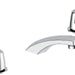Commercial 23C1 23C333 Two Handle Widespread Lavatory Faucet - Less Pop-Up