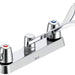 Commercial 26C3 26C3122 Two Handle 8 In Cast Deck-Mount Faucet