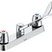 Commercial 26C3 26C3132 Two Handle 8 In Cast Deck-Mount Faucet