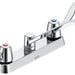 Commercial 26C3 26C3142 Two Handle 8 In Cast Deck-Mount Faucet