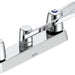 Commercial 26C3 26C3153 Two Handle 8 In Cast Deck-Mount Faucet