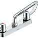 Commercial 26C3 26C3222 Two Handle 8 In Cast Deck-Mount Faucet