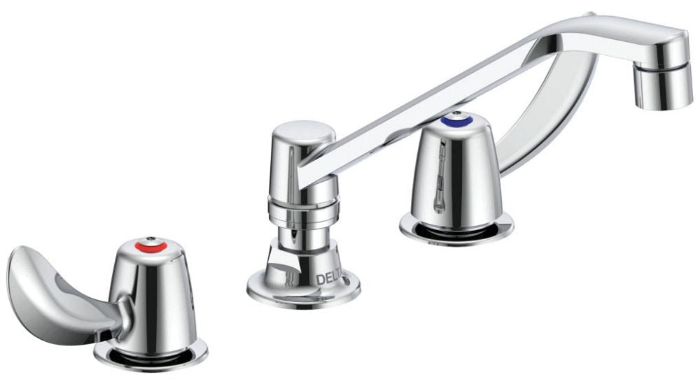 Commercial 27C1 / 27C2 27C2122 Two Handle 8 In Below Deck-Mount Faucet