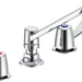 Commercial 27C1 / 27C2 27C2122 Two Handle 8 In Below Deck-Mount Faucet
