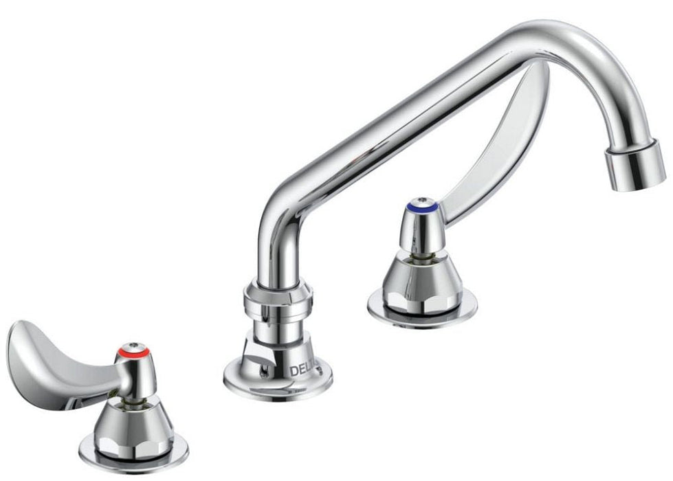 Commercial 27C1 / 27C2 27C2224 Two Handle 8 In Below Deck-Mount Faucet
