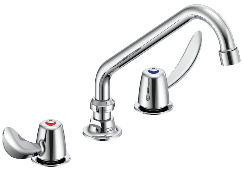 Commercial 27C1 / 27C2 27C2232 Two Handle 8 In Below Deck-Mount Faucet