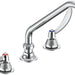 Commercial 27C1 / 27C2 27C2234 Two Handle 8 In Below Deck-Mount Faucet