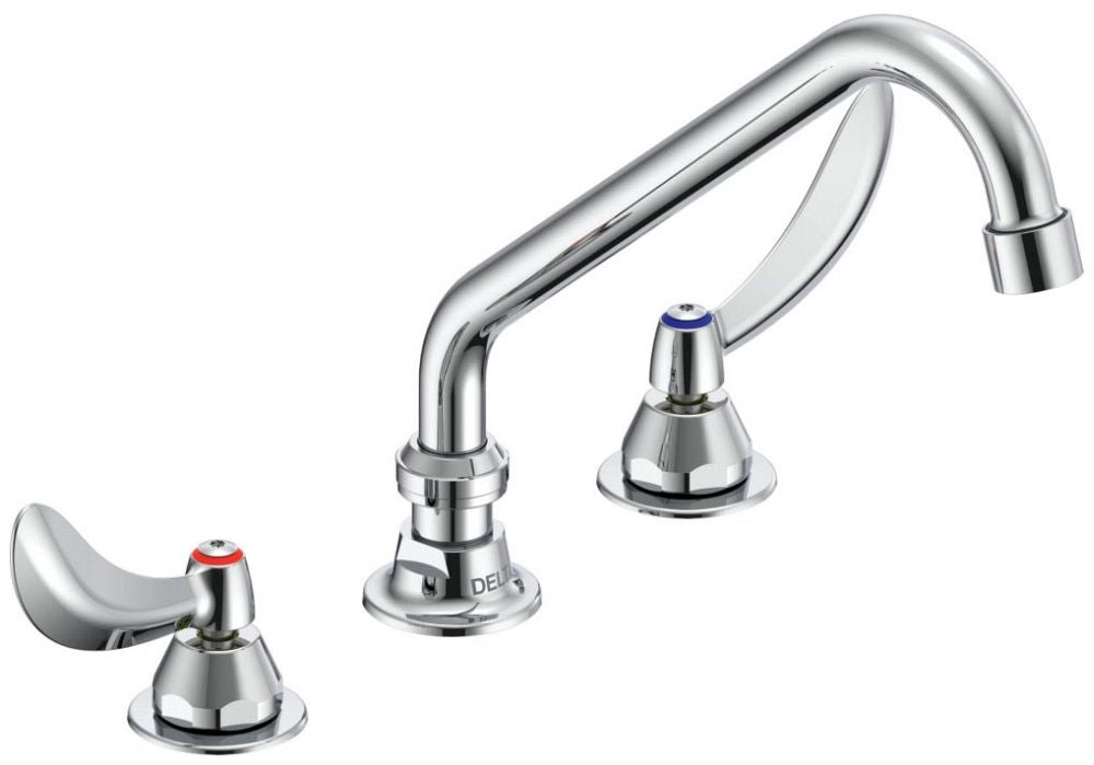Commercial 27C1 / 27C2 27C2244 Two Handle 8 In Below Deck-Mount Faucet