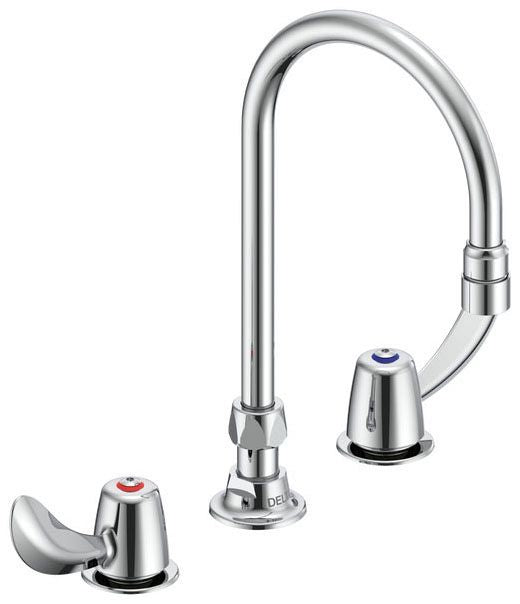 Commercial 27C1 / 27C2 27C2922 Two Handle 8 In Below Deck-Mount Faucet