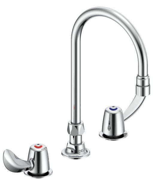 Commercial 27C1 / 27C2 27C2932 Two Handle 8 In Below Deck-Mount Faucet