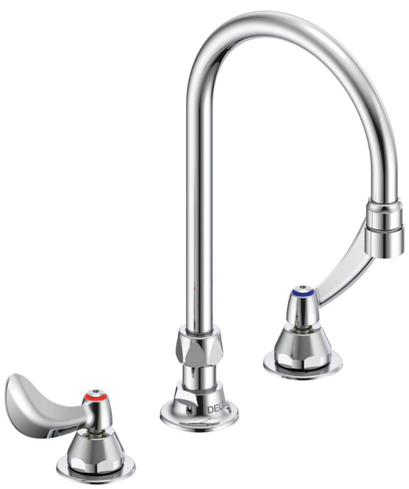 Commercial 27C1 / 27C2 27C2944 Two Handle 8 In Below Deck-Mount Faucet