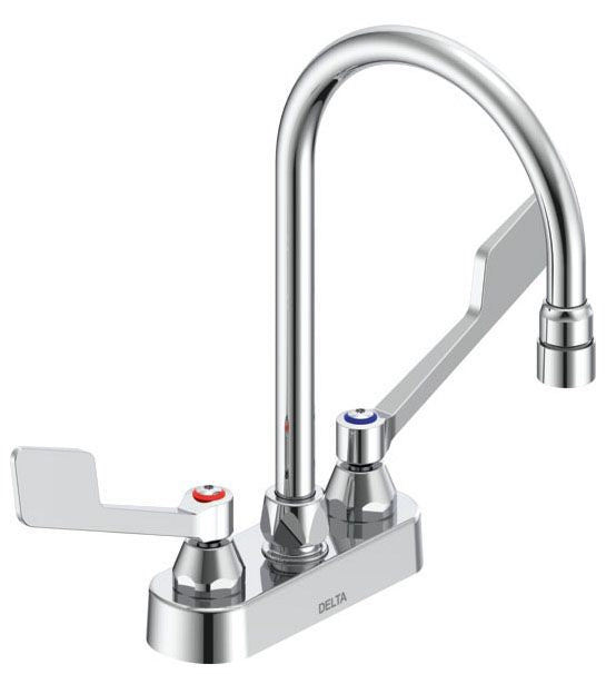 Commercial 27C4 / 27C5 / 27C6 27C4955 Two Handle 4 In Deck-Mount Faucet