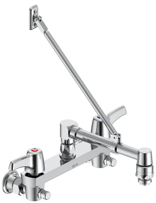 Commercial 28C2 28C2363 Two Handle 8 In Wallmount Service Sink Faucet