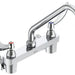 Commercial 28C3 / 28C4 / 28C6 28C4244 Two Handle 8 In Wallmount Service Sink Faucet