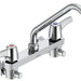 Commercial 28C3 / 28C4 / 28C6 28C6243 Two Handle 8 In Wallmount Service Sink Faucet