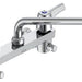 Commercial 28C3 / 28C4 / 28C6 28C6423 Two Handle 8 In Wallmount Service Sink Faucet