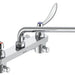 Commercial 28C3 / 28C4 / 28C6 28C6434 Two Handle 8 In Wallmount Service Sink Faucet