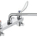Commercial 28C3 / 28C4 / 28C6 28C6444 Two Handle 8 In Wallmount Service Sink Faucet
