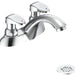 Commercial 86T 86T1053 Two Handle Metering Slow-Close Centerset Bathroom Faucet