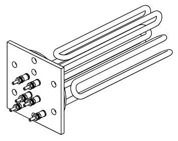 Delta Universal Showering Components EP103531 Htg Elm DF 18kW,208v,3ph WILCO