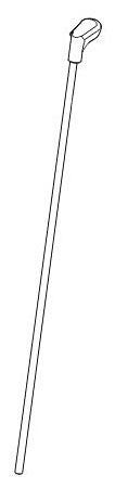 Delta Sandover RP100127SP Lift Rod