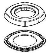 Delta Sandover RP100134SP Flange & Gasket