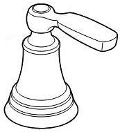 Delta Woodhurst RP100151 Handle Assembly - Roman Tub