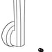 Brizo Levoir RP100204PC Handle Assembly