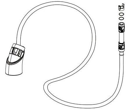 Delta Broadmoor RP100234SP Hose Assembly