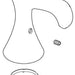 Delta Carlisle RP100300SS Handle Kit