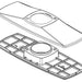 Delta Vesna RP100345 Escutcheon & Baseplate