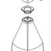 Delta Stryke: Handle - 2O Right ASM Bath Faucet