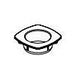 Delta Stryke RP100366 Handle Glide Rings - Red/ Blue 2H Bath