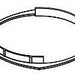 Delta Stryke RP100368BK Handle Base Glide Rings - 2H Bath