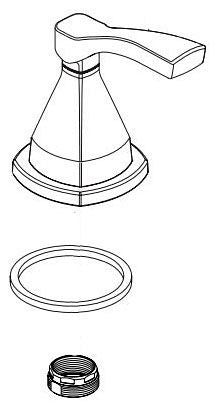 Delta Stryke RP100393RB Handle - Right ASM Roman Tub